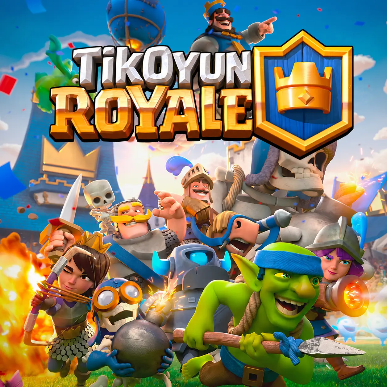 Clash Royale oyun kartı