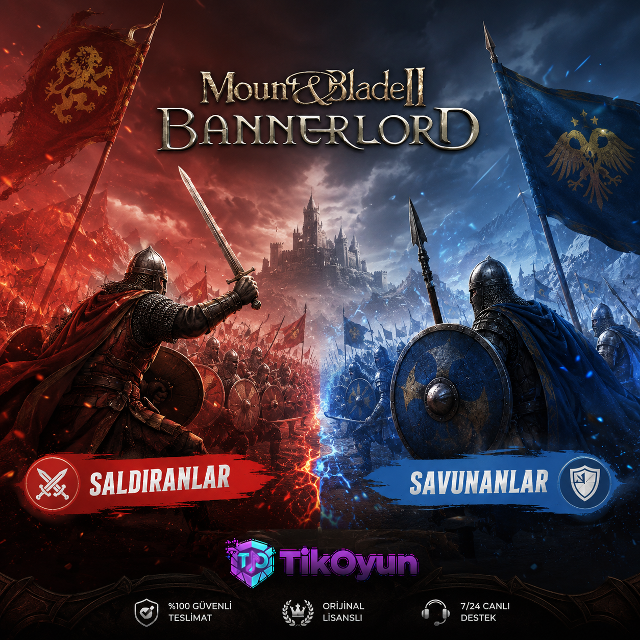 Mount & Blade II Bannerlord oyun kartı