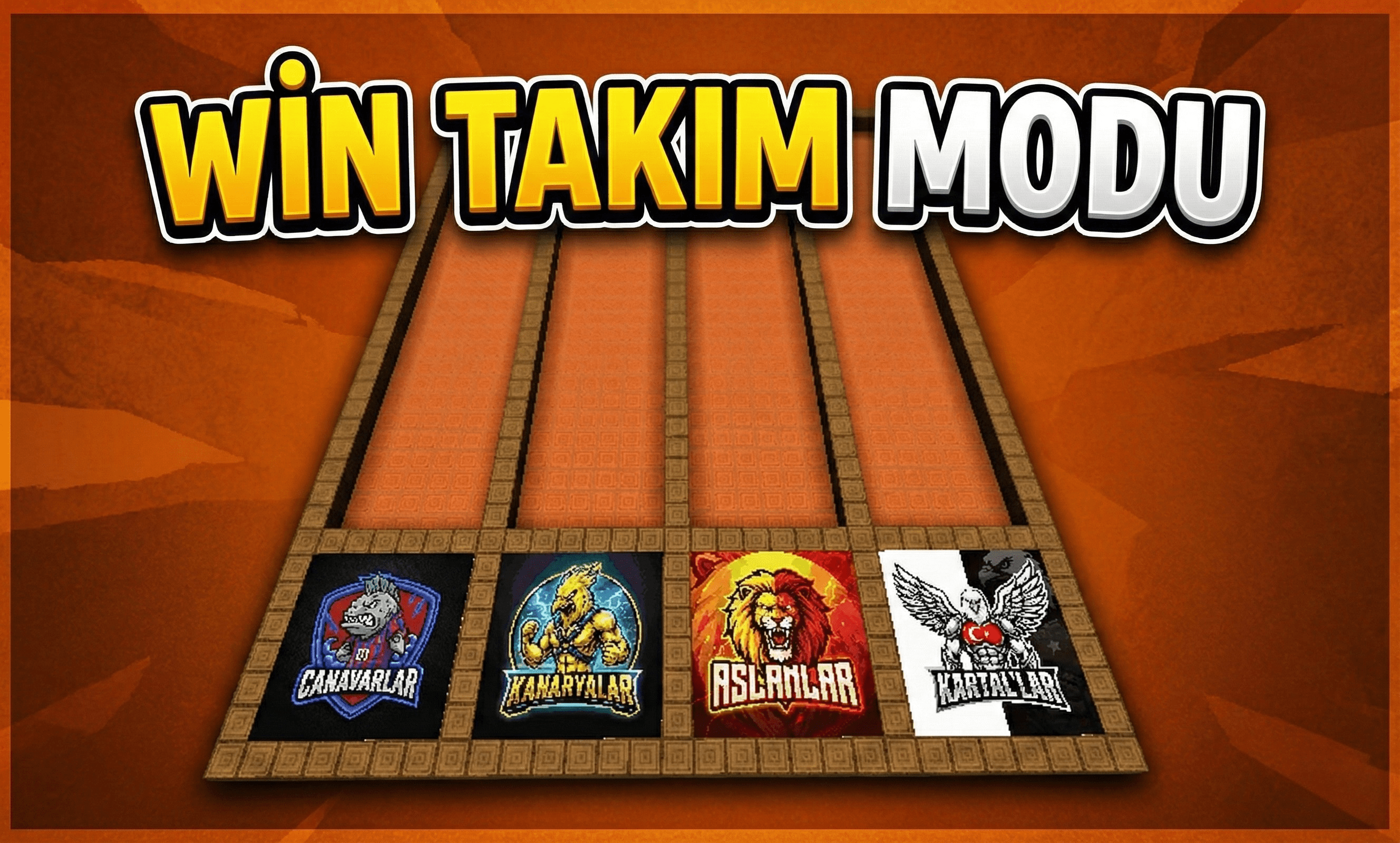 Minecraft Takım Modu - Beta oyun kartı